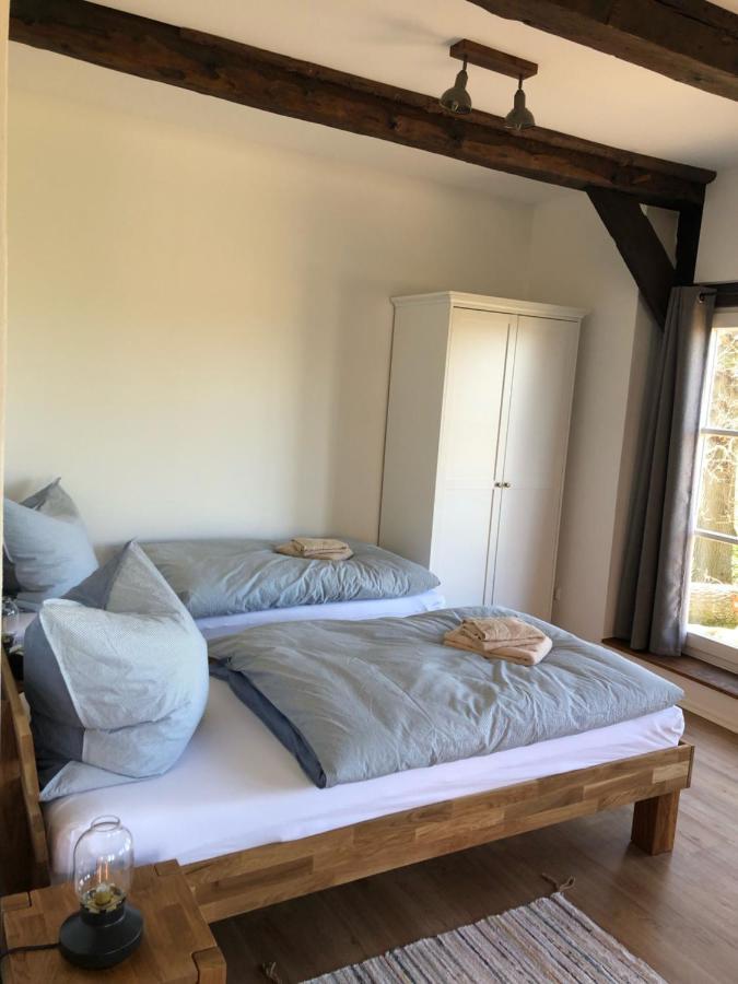 Appartamento Altes Backhaus Bauernhof Vogel Rohrsen Esterno foto