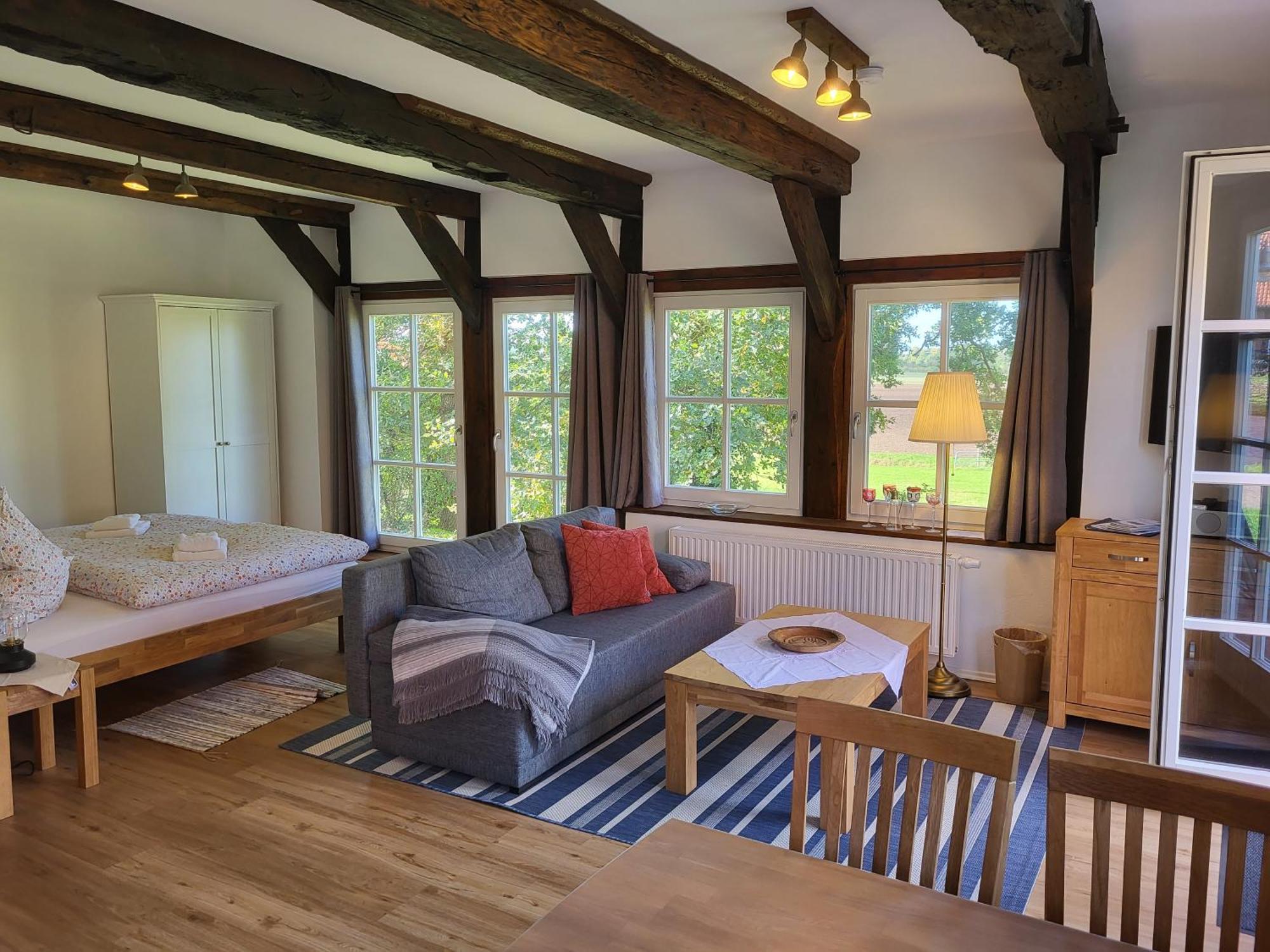 Appartamento Altes Backhaus Bauernhof Vogel Rohrsen Esterno foto