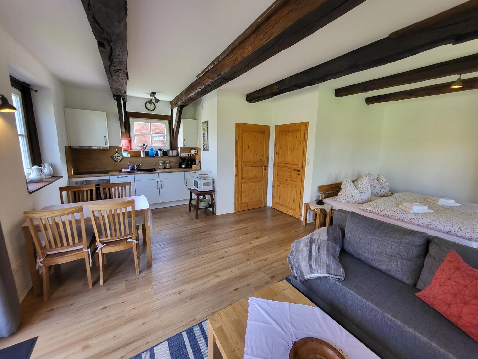 Appartamento Altes Backhaus Bauernhof Vogel Rohrsen Esterno foto