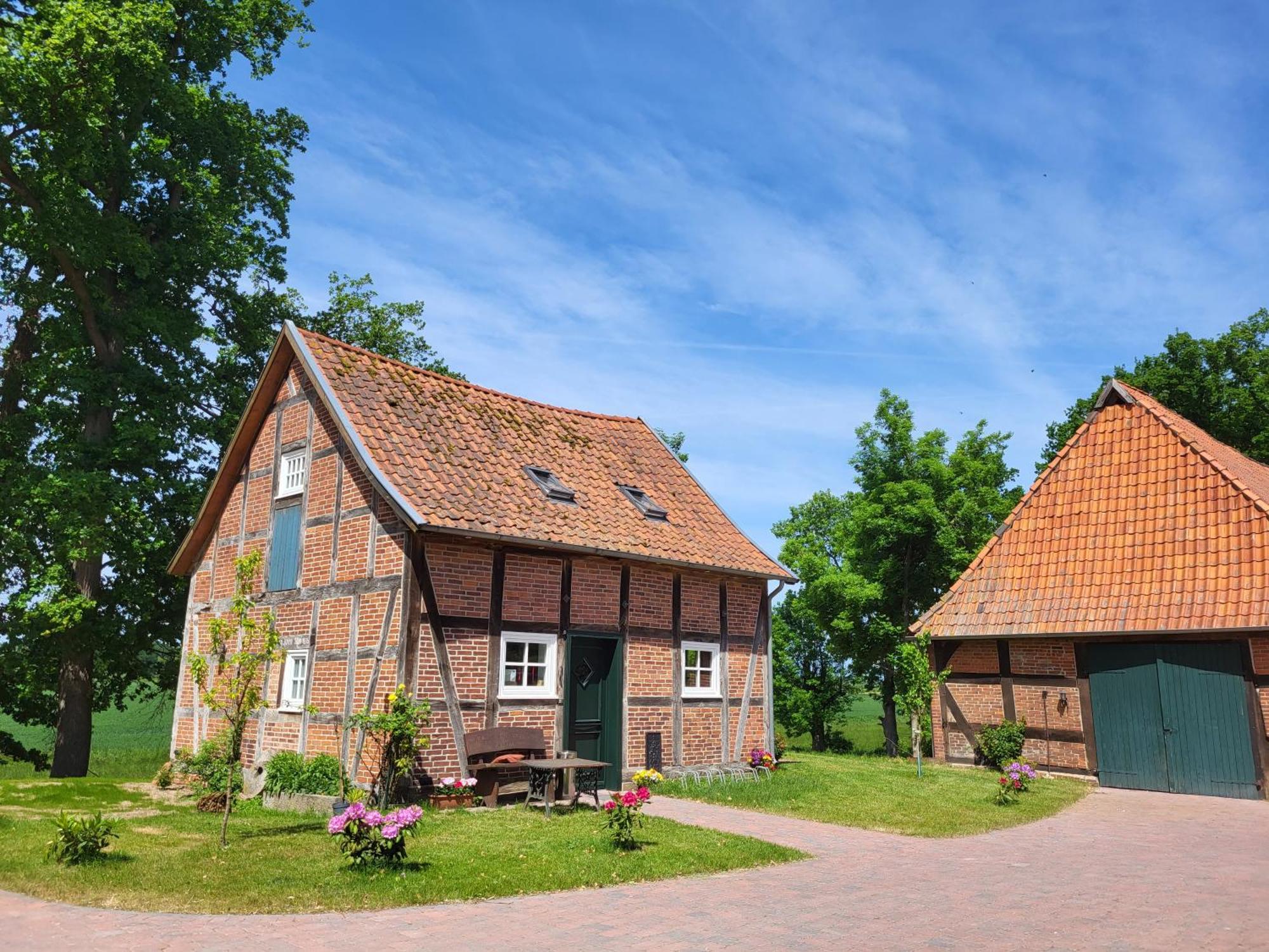 Appartamento Altes Backhaus Bauernhof Vogel Rohrsen Esterno foto